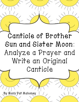 Preview of Saint Francis:  Creative Writing (Canticles)