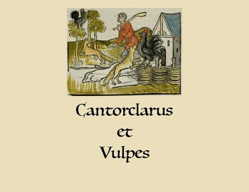Preview of Cantorclarus et Vulpes: The Rooster and the Fox