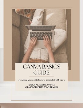 Preview of Canva Basics Guide