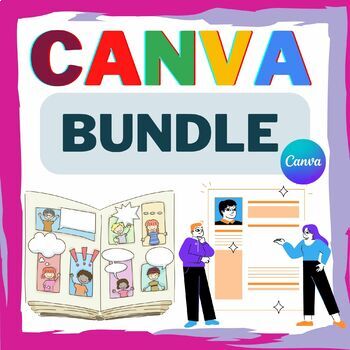 Preview of Canva Bundle - includes Beginners Guide and Student Assignments