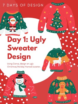 Preview of Canva Christmas Design Challenges