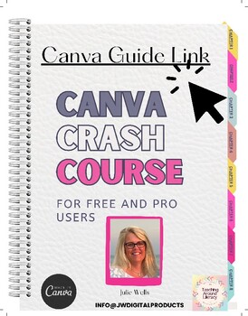 Preview of Canva Crash Course Guide