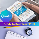 Canva Editable Teacher Planner 2024