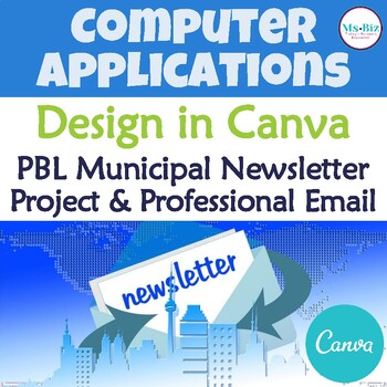Preview of Canva Newsletter - Municipal Update & Professional Email (ANY CLASS)