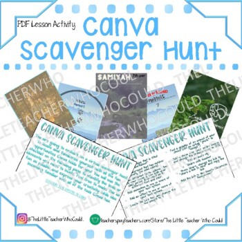 Preview of Canva Scavenger Hunt