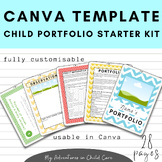Canva Template - Child Portfolio Templates Starter Kit