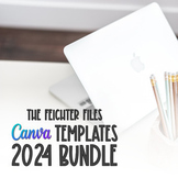 Canva Templates for TPT Authors All Year Bundle 2024