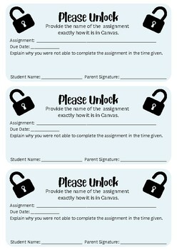 how to unlock an assignment for one student in canvas