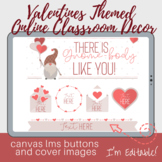 Canvas Buttons and Banners Valentines Day Themed Digital C