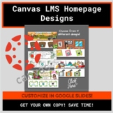 Canvas LMS Homepage Designs 