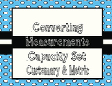 Capacity- Converting Metric and Customary Capacity QR Task
