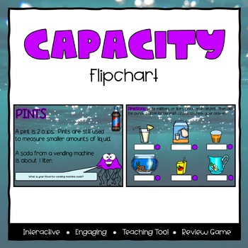 Preview of Capacity ActivInspire Flipchart - Third Grade