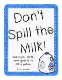 Capacity Game : Don't Spill the MIlk