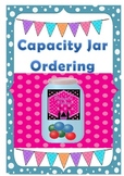 Capacity Measuring Order the Jars