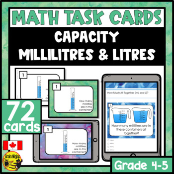 Milk Capacity - learn capacity with familiar milk container sizes