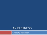 Capacity Utilisation / Capacity Utilization / Outscourcing