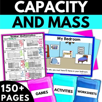 Preview of Mass and Capacity | Mass and Volume | 3.MD.2