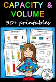Capacity and Volume – 30+ printables