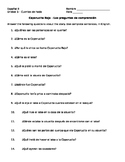 Caperucita Roja - Comprehension Questions