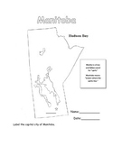 Capital City of Manitoba Map