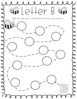 Capital Letter B | Preschool Worksheets | Letter B Worksheets | TpT