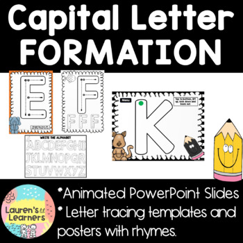 Preview of Capital Letter Formation