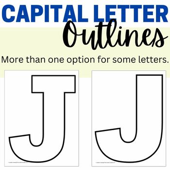 capital letter outlines for a z by the connett connection tpt