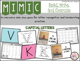 Capital Letter Recognition and Handwriting Game