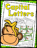 Capital Letters Game, Worksheets, Book Making Activity, An
