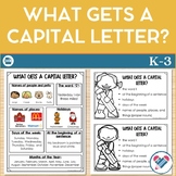 Capital Letters Posters and Bookmarks