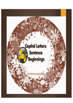 Capital Letters: Sentence Beginnings by Resources Galore | TpT