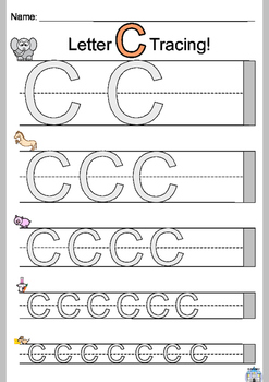 abc capital letters tracing printables by esl castle games tpt