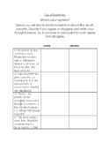 Capital Punishment Worksheet