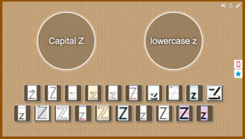 Preview of Capital Z vs. Lowercase z sort