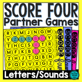 Capital and Lower Case Letters & Sounds Partner Games