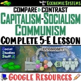 Capitalism Socialism Communism 5-E Lesson | The Economic S