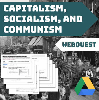 Preview of Capitalism, Socialism, and Communism Webquest