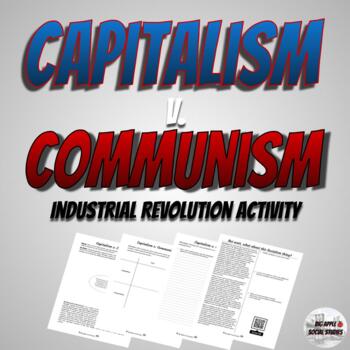 Preview of Capitalism v. Communism - Industrial Revolution Activity