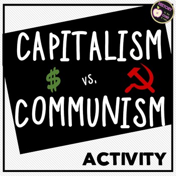 Preview of Capitalism vs Communism Chart Comparison Activity