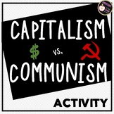 Capitalism vs Communism Chart Comparison Activity