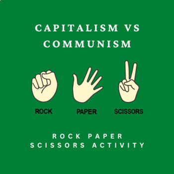 Preview of Capitalism vs. Communism Rock Paper Scissors Full Class Activity Game