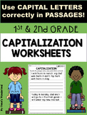 Capitalization and Punctuation Writing Practice Worksheets