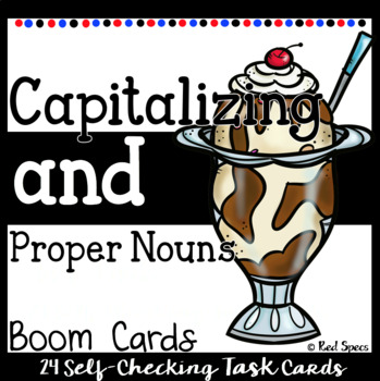 Preview of Capitalization Boom Cards