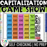 Capitalization Game Show | Grammar Test Prep Review Game