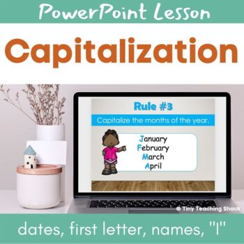 Preview of Capitalization Interactive PowerPoint Lesson