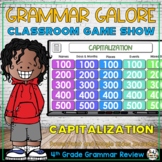 Capitalization PowerPoint Game Show for 4th Grade
