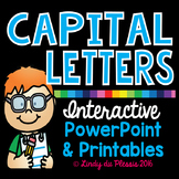 Capitalization PowerPoint and Worksheets for 2nd, 3rd, and 4th Grade
