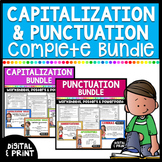 Capitalization & Punctuation Worksheets, Posters, & PowerP