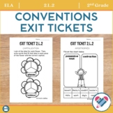 Capitalization Punctuation and Spelling Exit Tickets 2.L.2