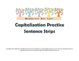 Capitalization Sentence Strips